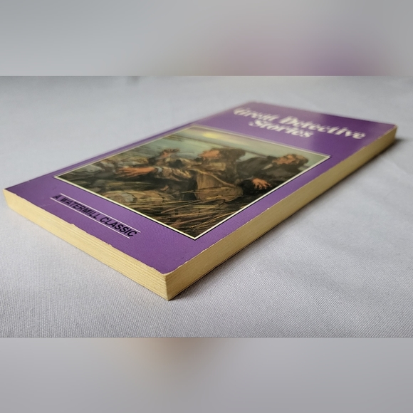 Great Detective Stories paperback novel 1987 softcover children's book EUC - Picture 3 of 3